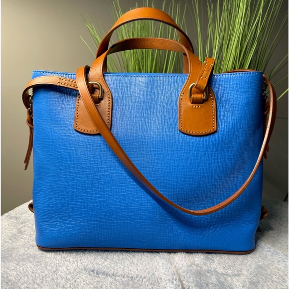 Dooney and Bourke - Blue Bag with Red interior- Like new condition - Picture 3 of 16